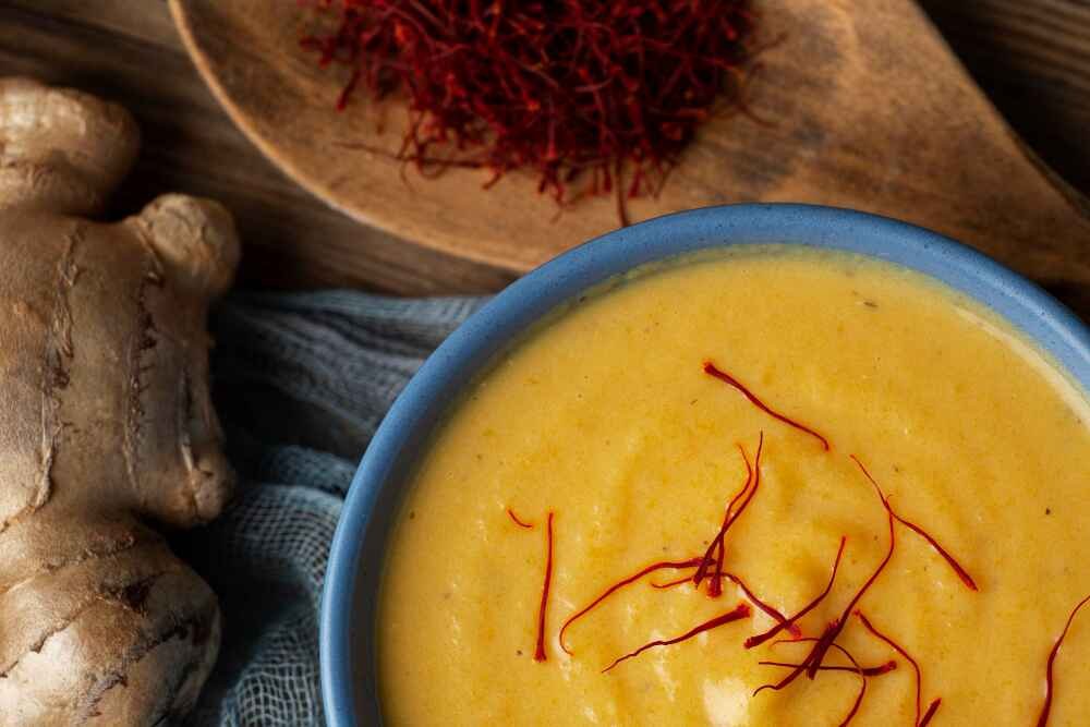 Spiced Carrot and Ginger Soup